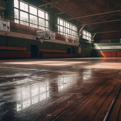 body-image-old-gymnasium-floor